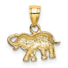 Gold Polished Jungle Animal Pendants