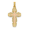 Gold Filigree Cross Pendant