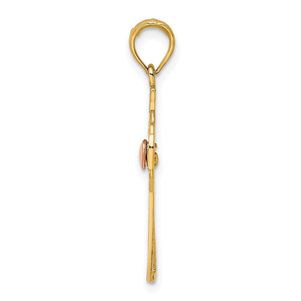 Gold Celtic Cross Pendant