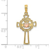 Gold Celtic Cross Pendant