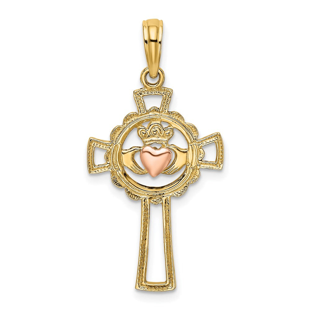 Gold Celtic Cross Pendant