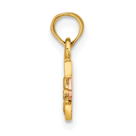 14k Two-Tone DADDY'S LITTLE GIRL Charm