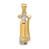 Gold Polished Scuba Pendants