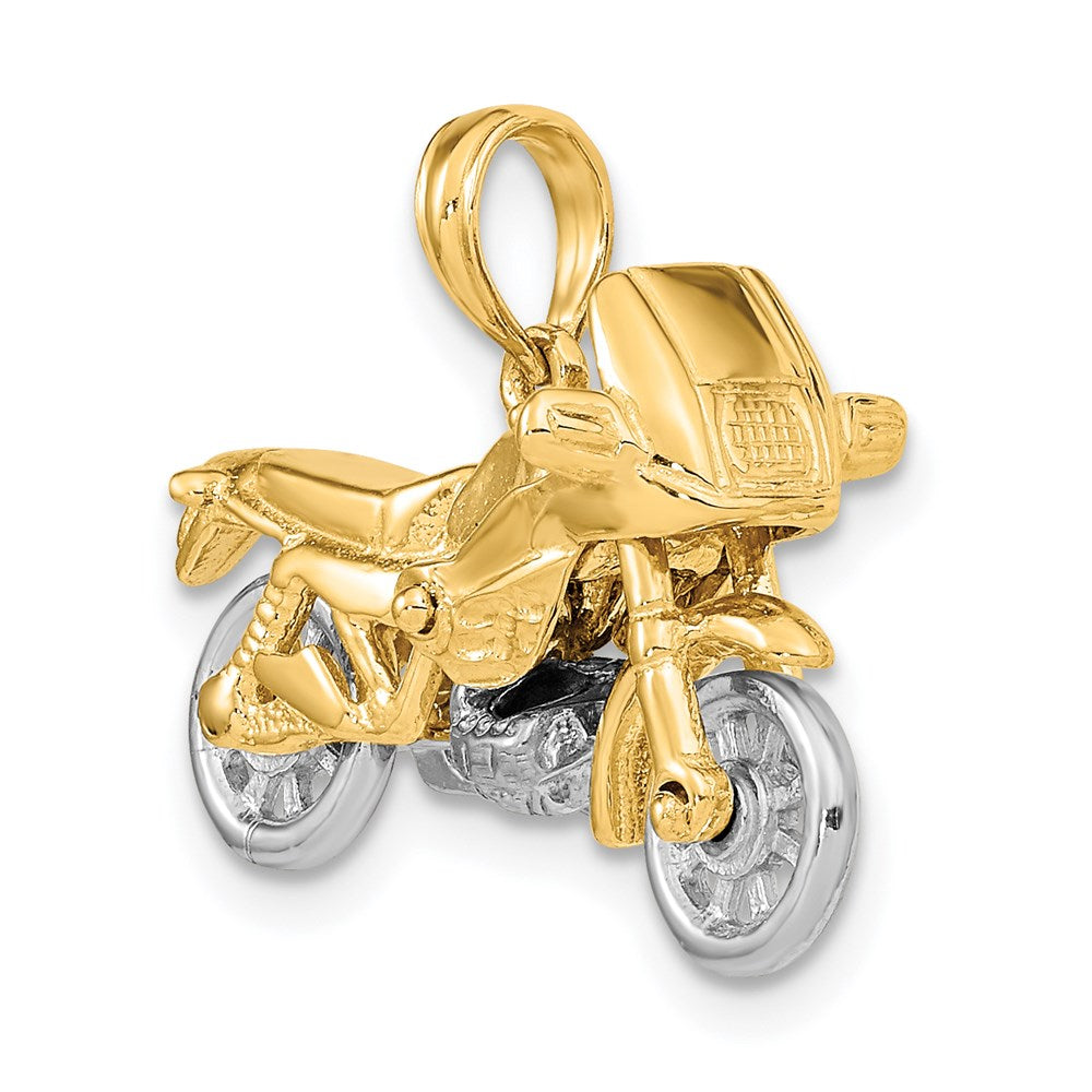 Gold Polished Travel Pendants