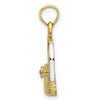 Gold Polished Basket Pendants