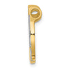 Gold Polished Horseshoe Pendants