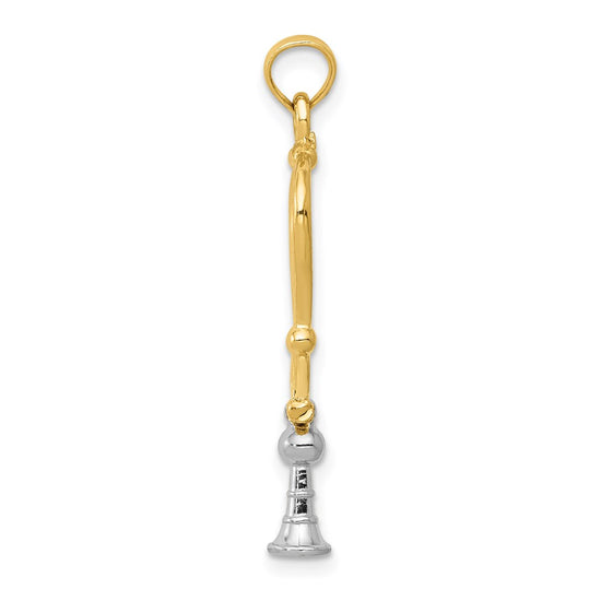 Gold Polished Medical Pendants