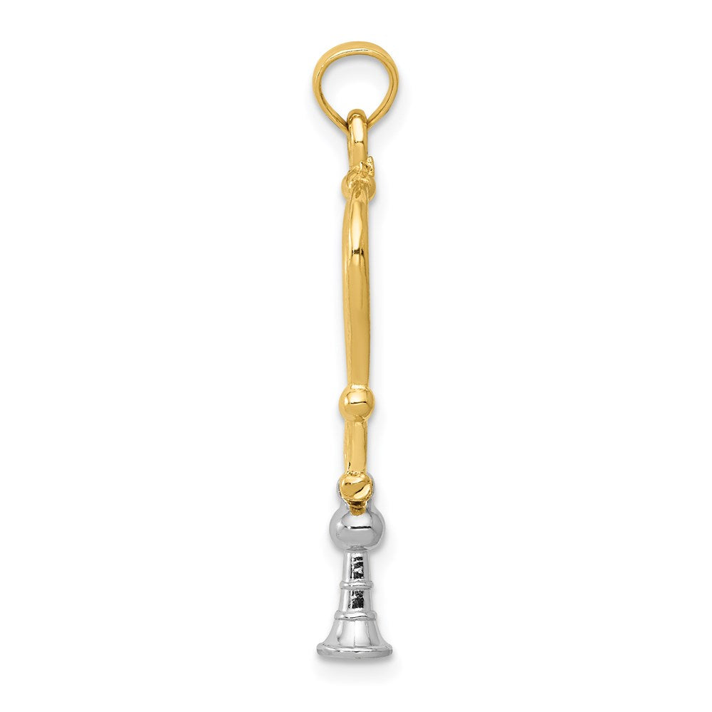 Gold Polished Medical Pendants