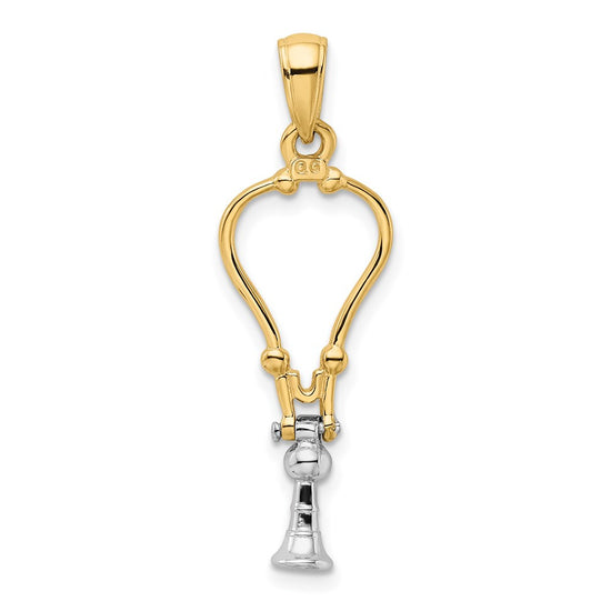 Gold Polished Medical Pendants