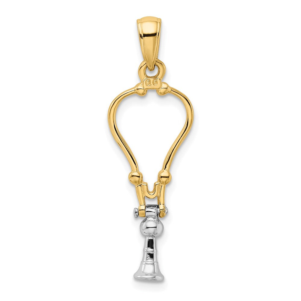 Gold Polished Medical Pendants