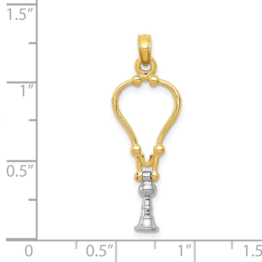 Gold Polished Medical Pendants