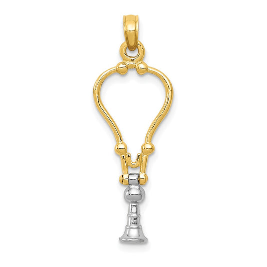 Gold Polished Medical Pendants