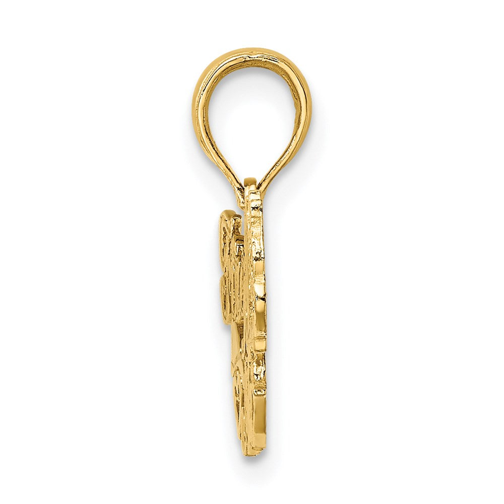Gold Polished First Responder Pendants