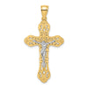 Gold Polished Crucifix Pendants
