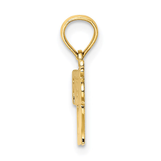 14k FIREFIGHTER'S LADY Charm
