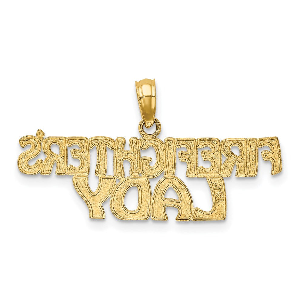 Gold Polished First Responder Pendants