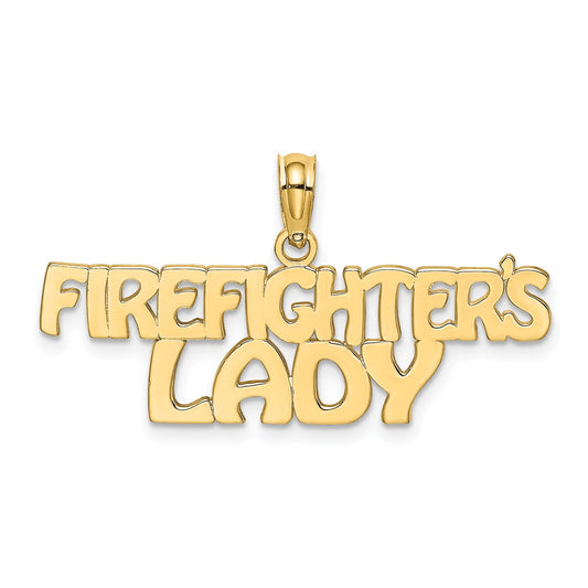 Gold Polished First Responder Pendants