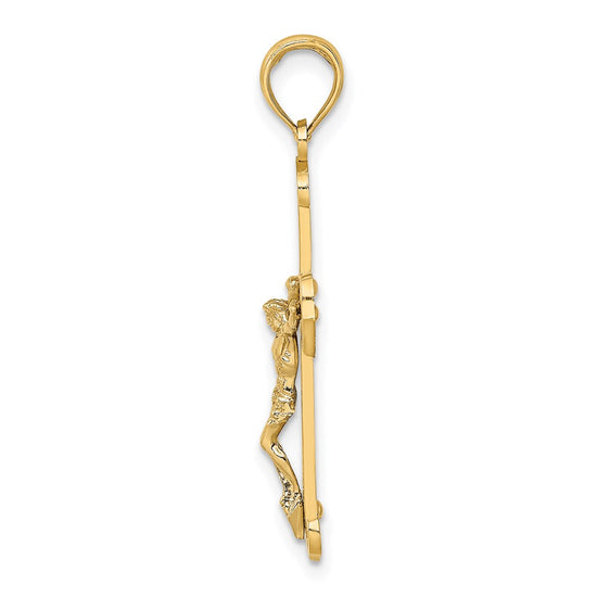 Gold Crucifix Pendant
