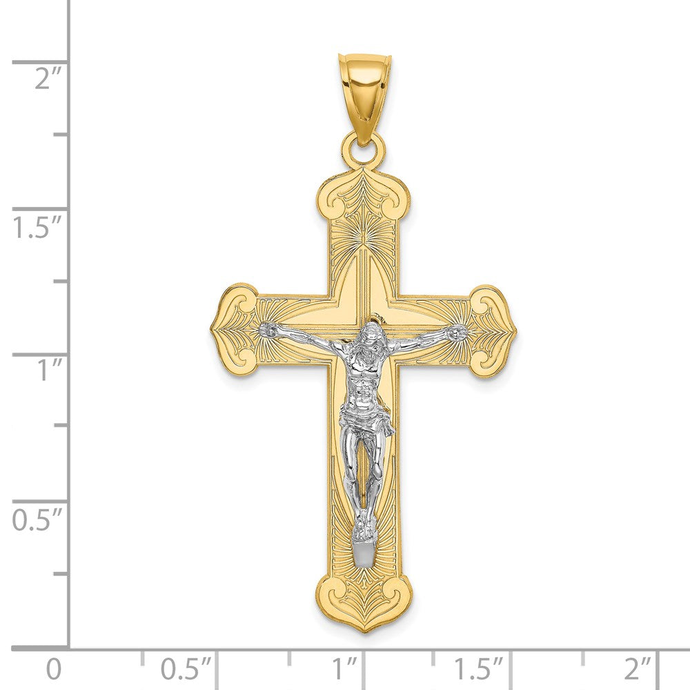 Gold Crucifix Pendant