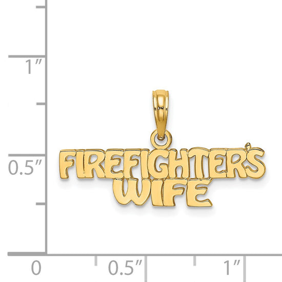 Gold Polished First Responder Pendants