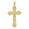Gold Polished Crucifix Pendants