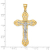 Gold Polished Crucifix Pendants