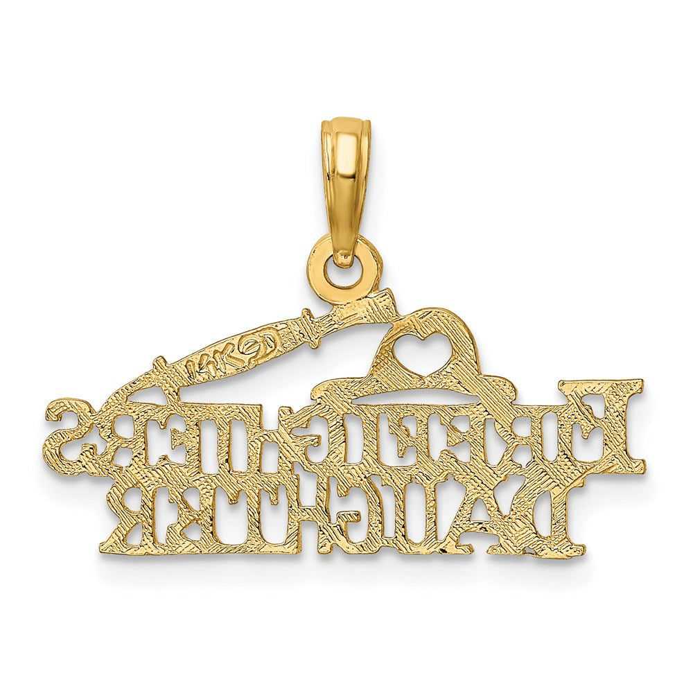 Gold Polished First Responder Pendants