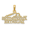 14k FIREFIGHTER'S DAUGHTER Charm