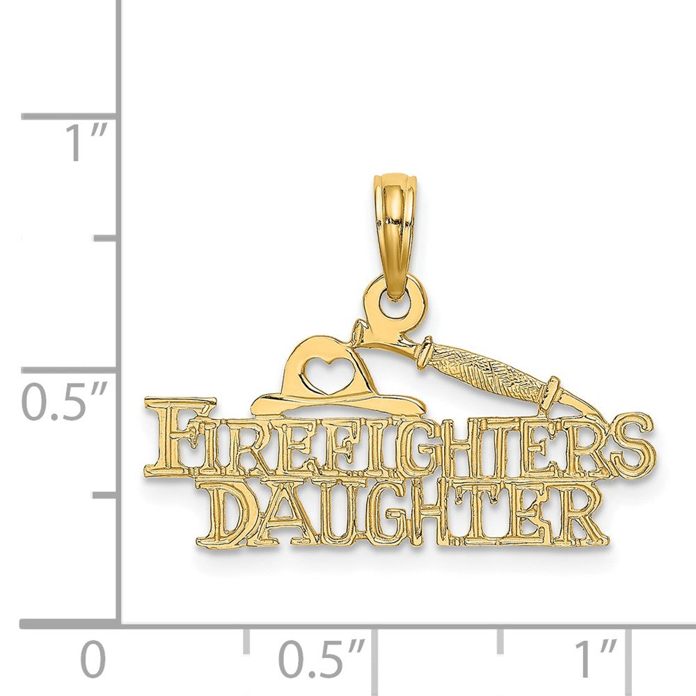 Gold Polished First Responder Pendants