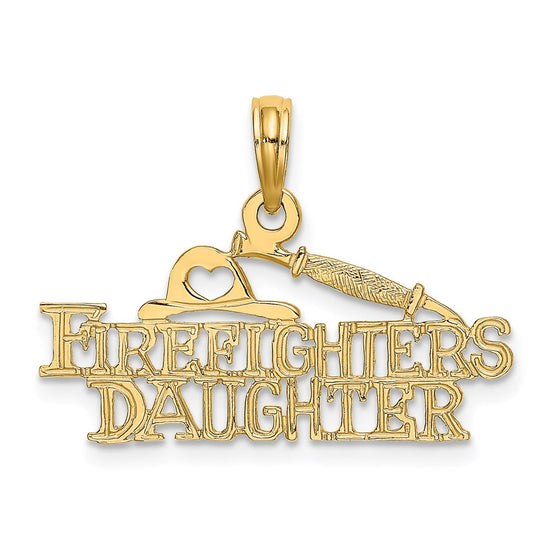 Gold Polished First Responder Pendants