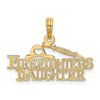 Gold Polished First Responder Pendants