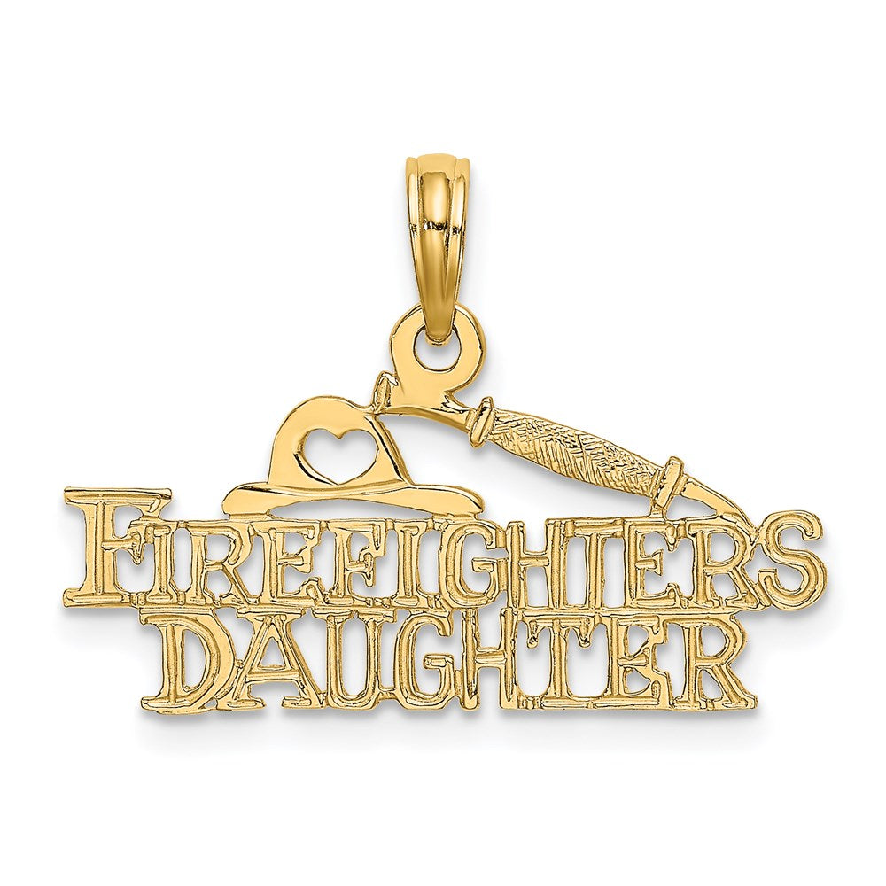 Gold Polished First Responder Pendants