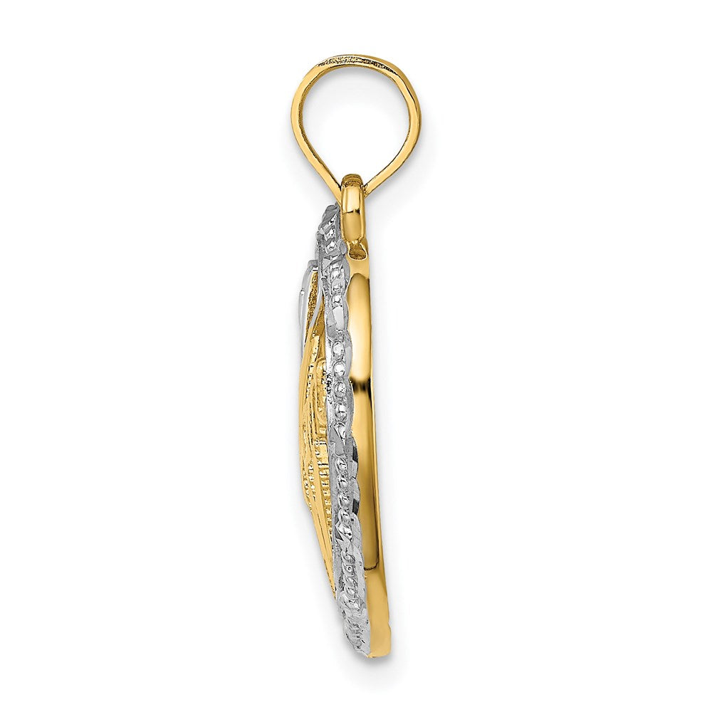 Gold Polished Mom Pendants