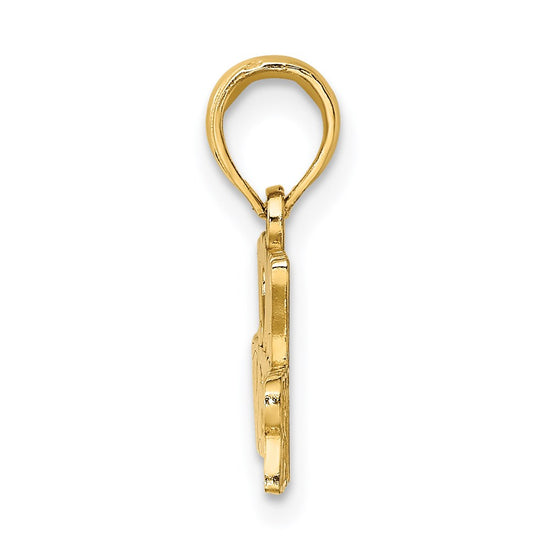Gold Polished First Responder Pendants