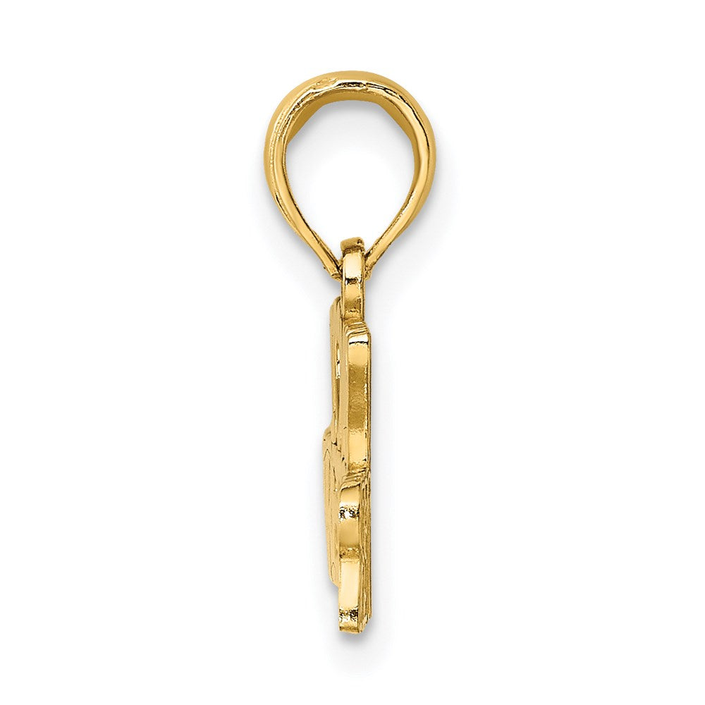 Gold Polished First Responder Pendants