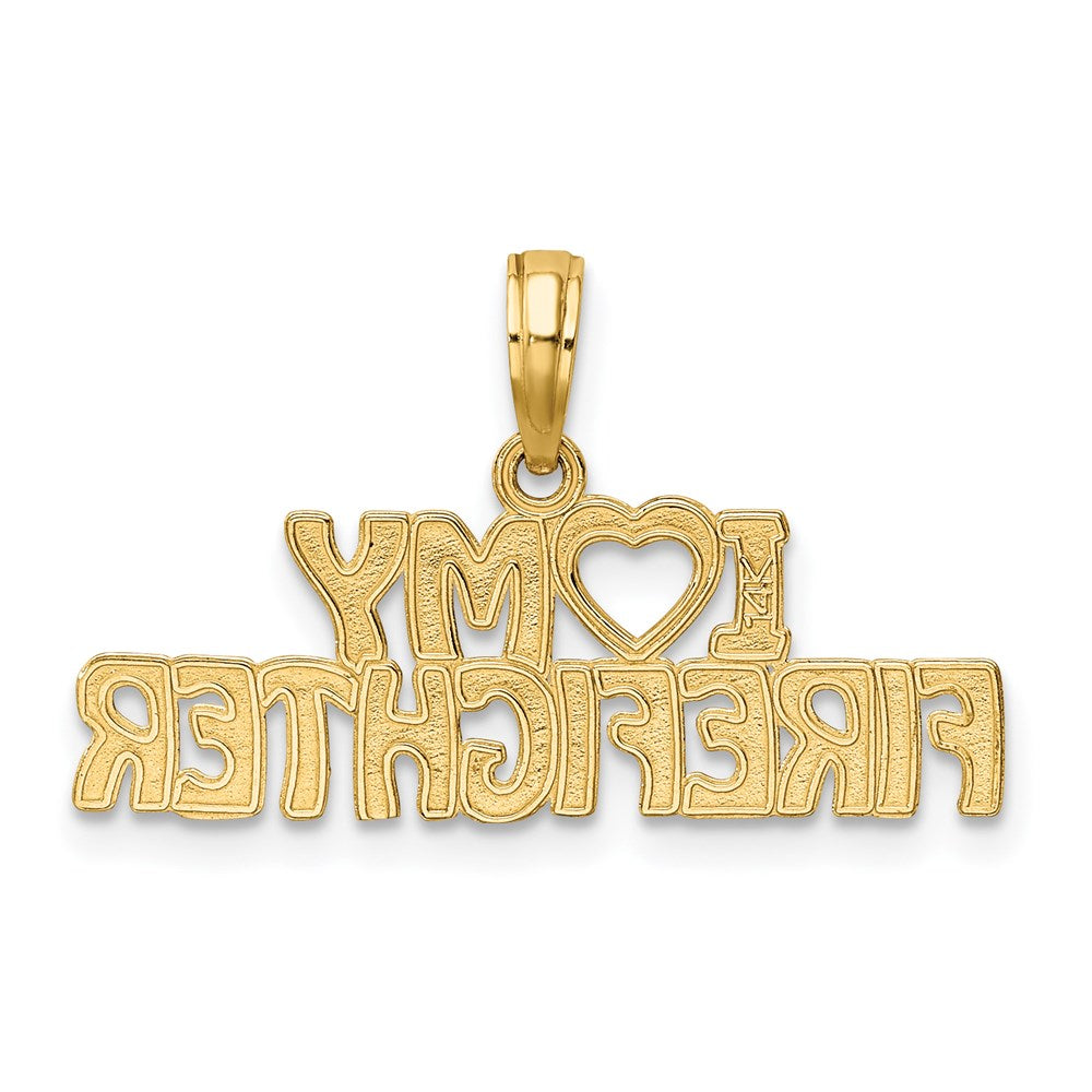 Gold Polished First Responder Pendants