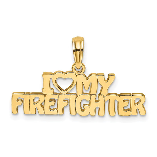 Gold Polished First Responder Pendants