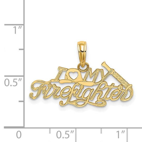 Gold Polished First Responder Pendants