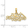 14k I HEART MY FIREFIGHTER Charm