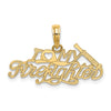 Gold Polished First Responder Pendants