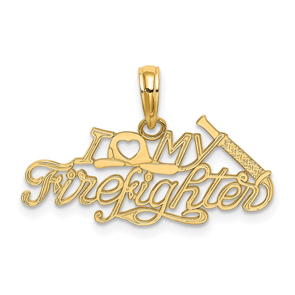 Gold Polished First Responder Pendants