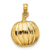 Gold Polished Halloween Pendants