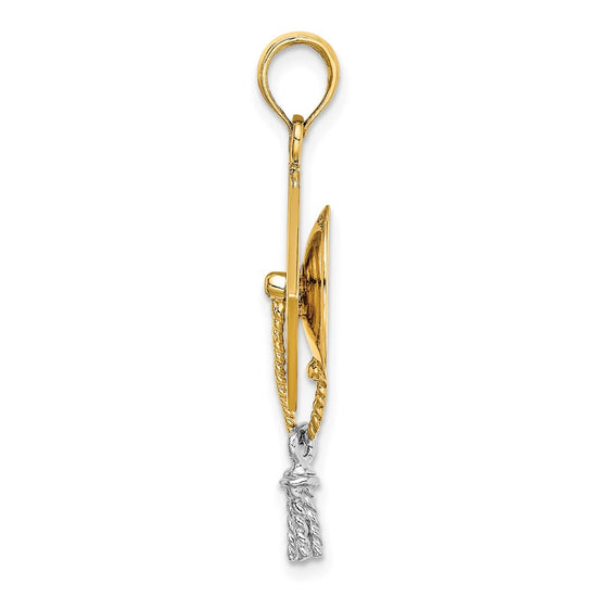Gold Polished Graduation Pendants