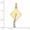 Gold Polished Graduation Pendants