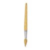 14K and White Rhodium 3-D Water Paint Brush Charm