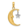 Gold Polished Celestial Pendants