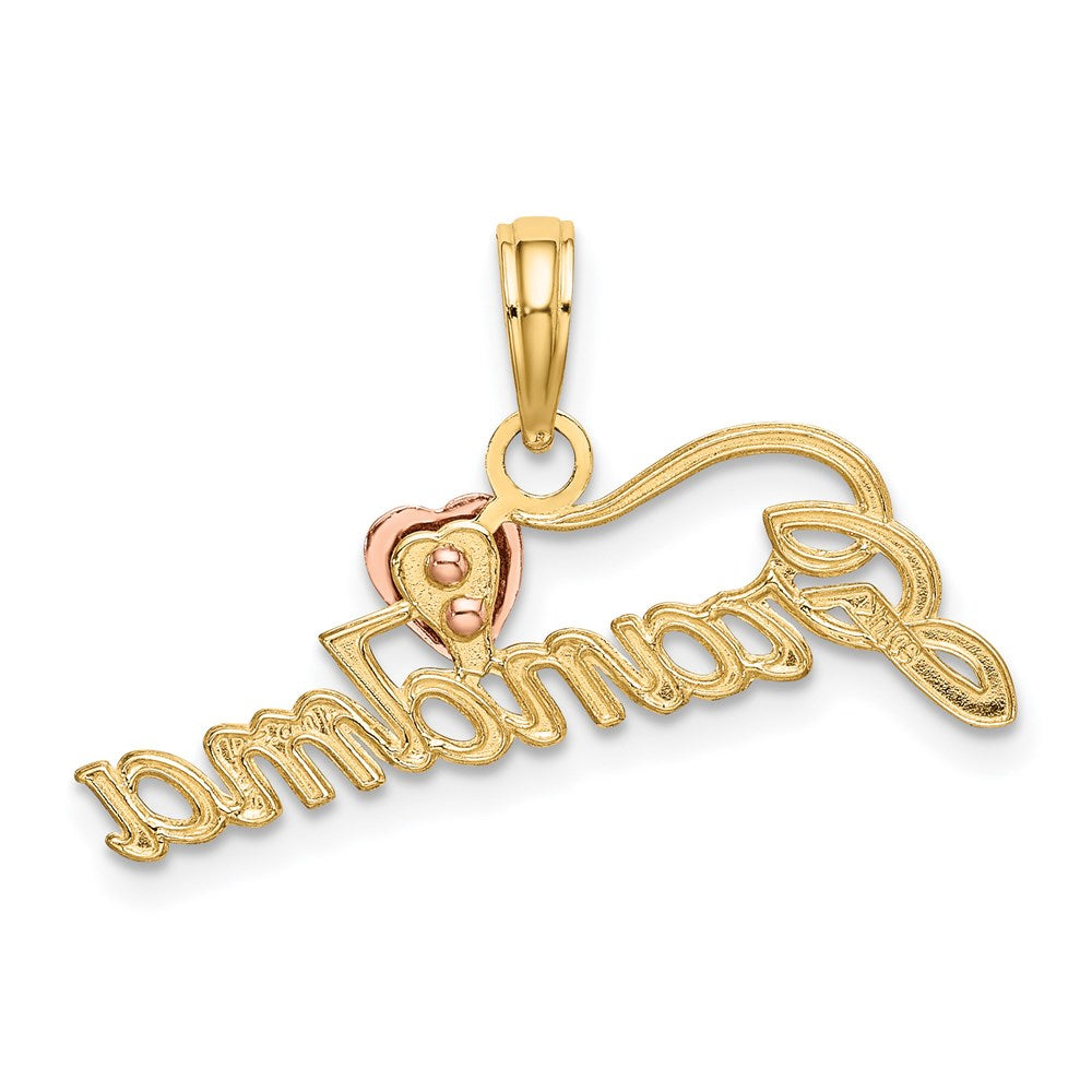 Gold Polished Grandmother Pendants