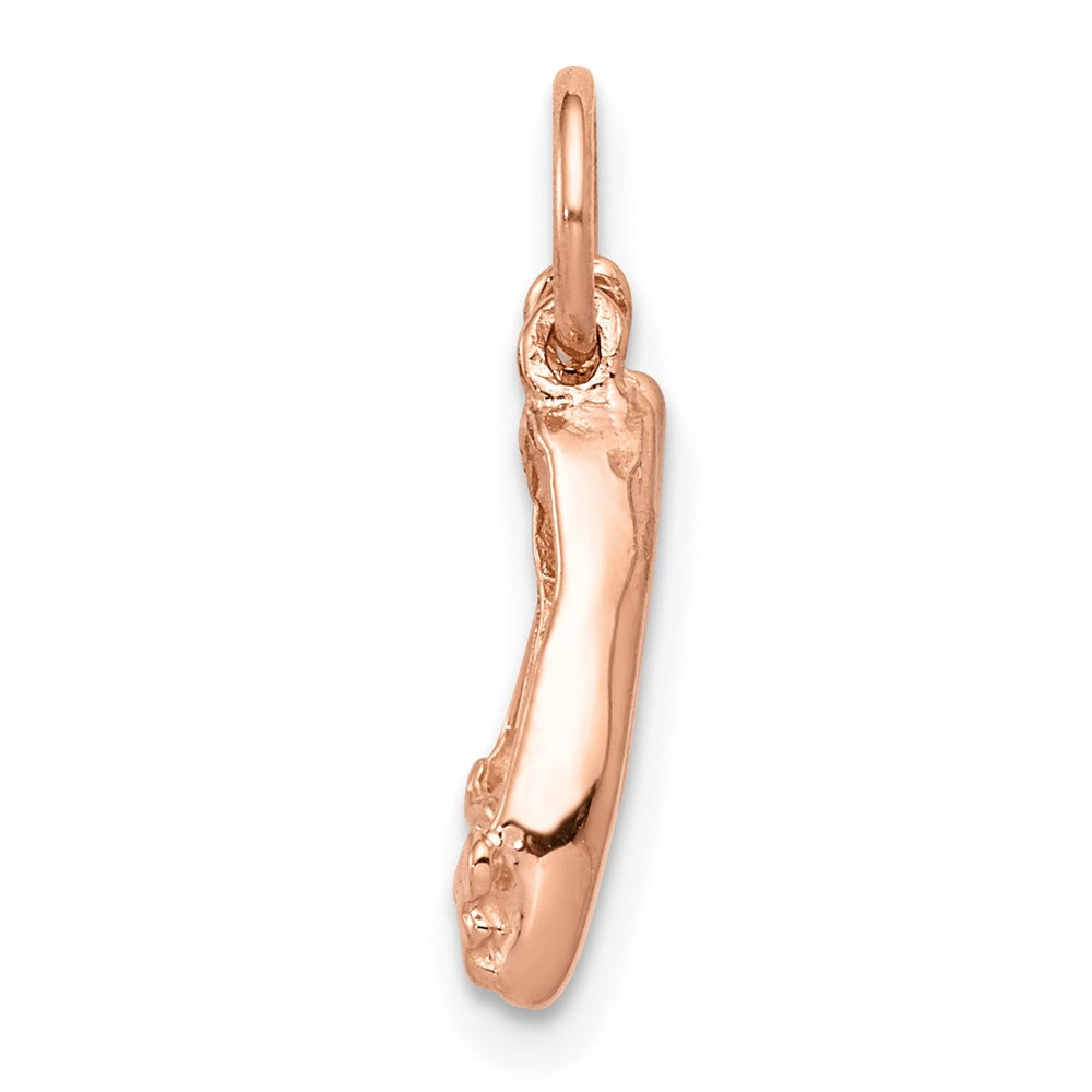 Gold Ballet Slippers Charm