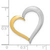 Gold Heart Slide
