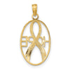 Gold Polished Awareness Pendants